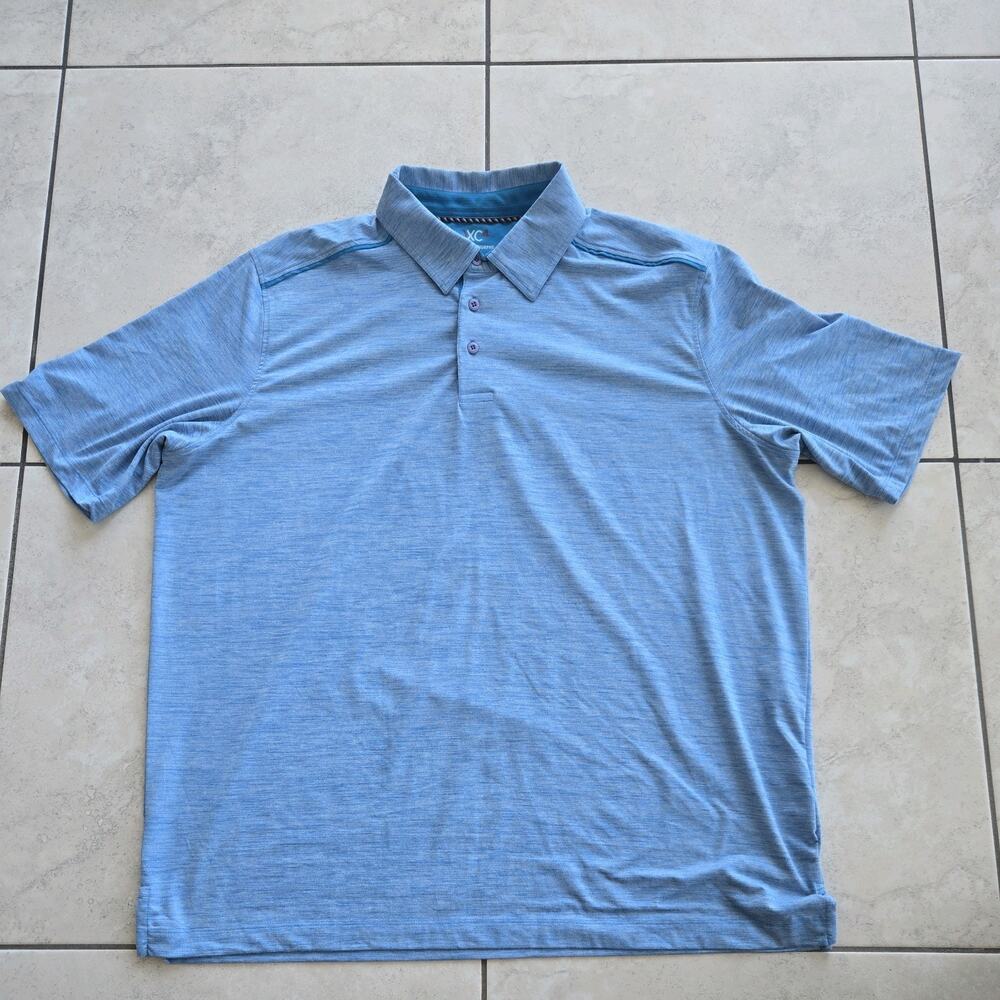 Johnston & Murphy XC4 Men's Performance Polo Shirt Size xl